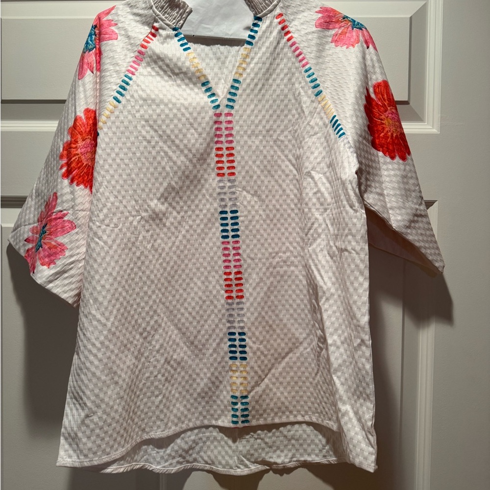 Floral Print Women's Top